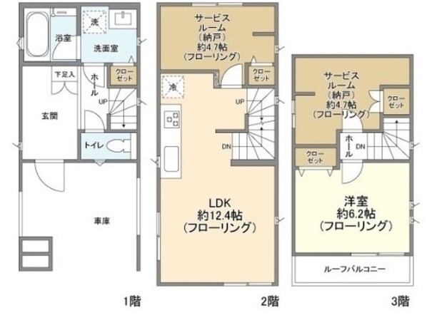 Kolet青井#05の物件間取画像